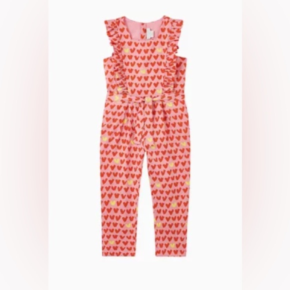 NWT Stella McCartney Hearts Twill Jumpsuit